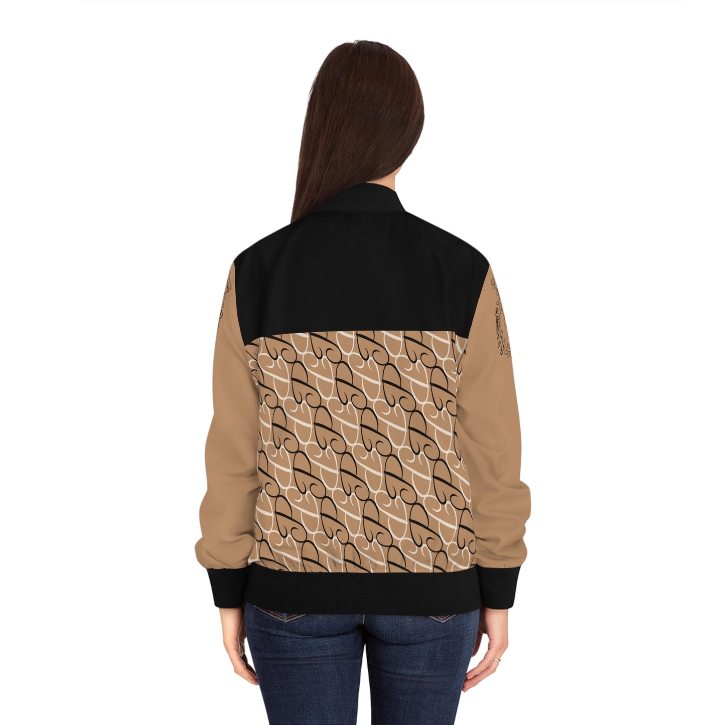 Phallacy Players Designer Women's Bomber Jacket