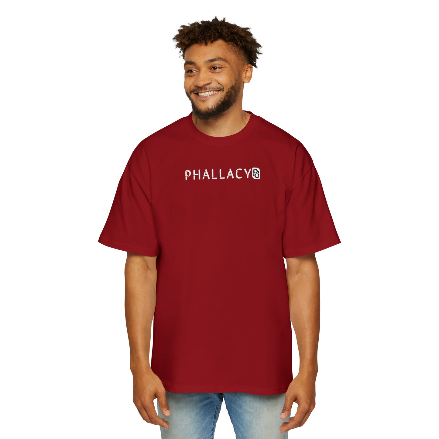 Phallacy Men's Heavy Oversized Tee (18+)