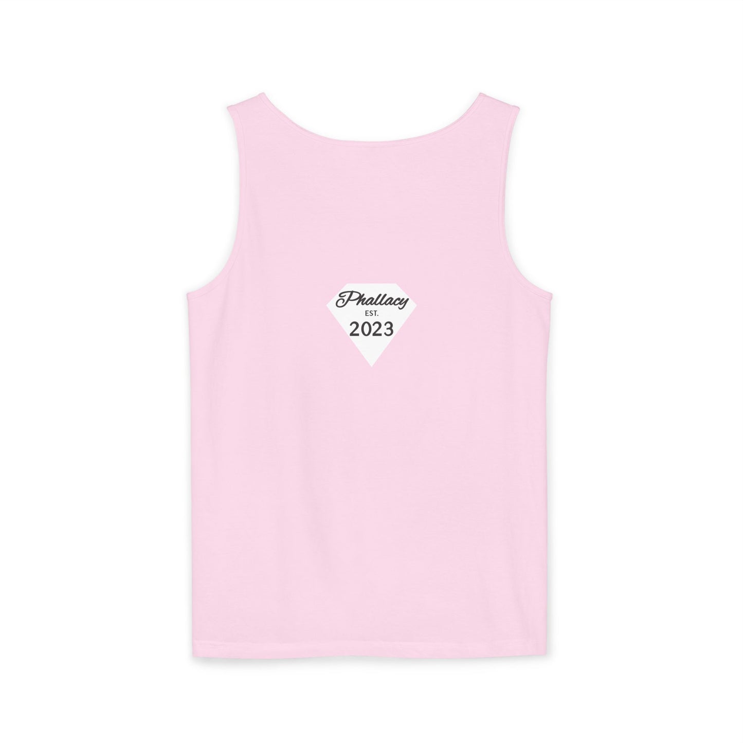 Phallacy Diamond Unisex Garment-Dyed Tank Top