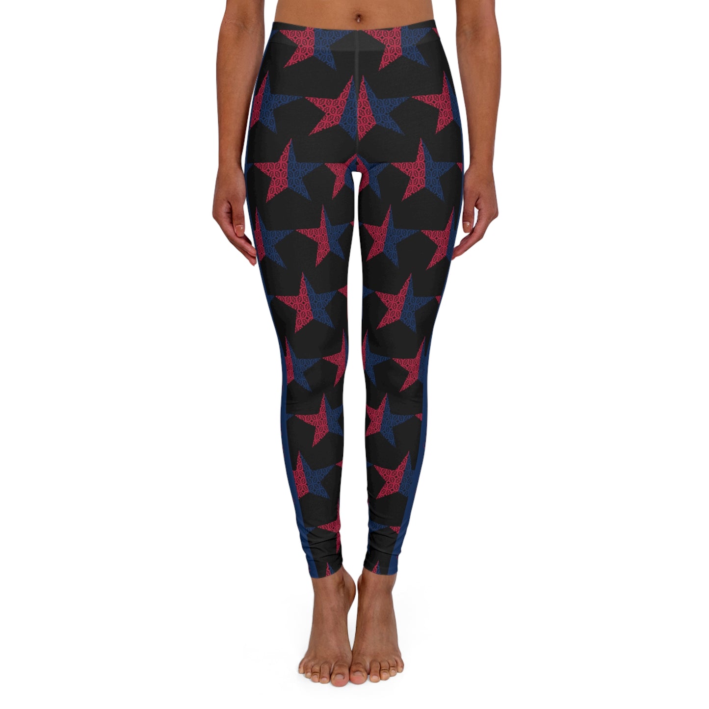 Phallacy Star Designer Casual Spandex Leggings