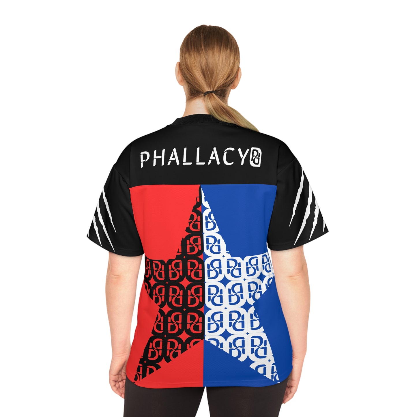 Phallacy Star  Designer Unisex Football Jersey