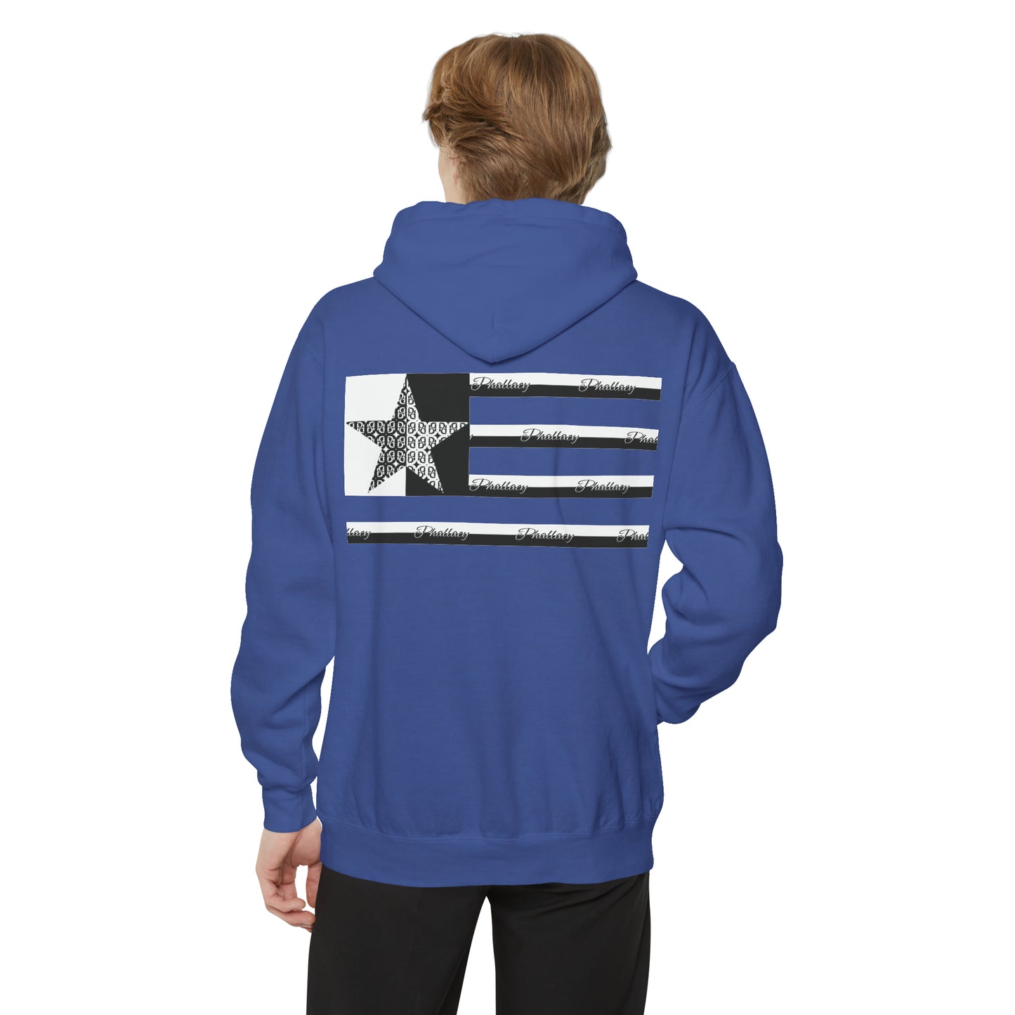 Phallacy Flag Unisex Garment-Dyed Hoodie