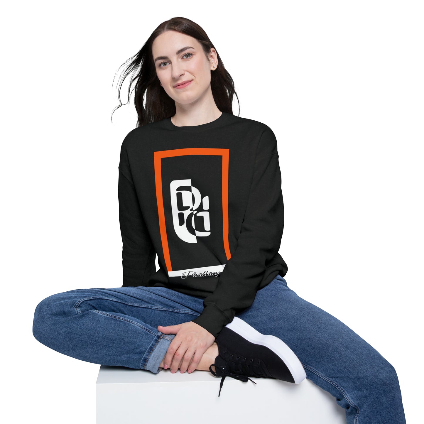 Phallacy Frame Unisex Drop Shoulder Sweatshirt