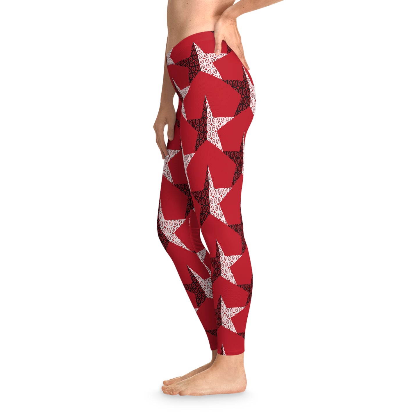 Phallacy Star Designer Stretchy Leggings