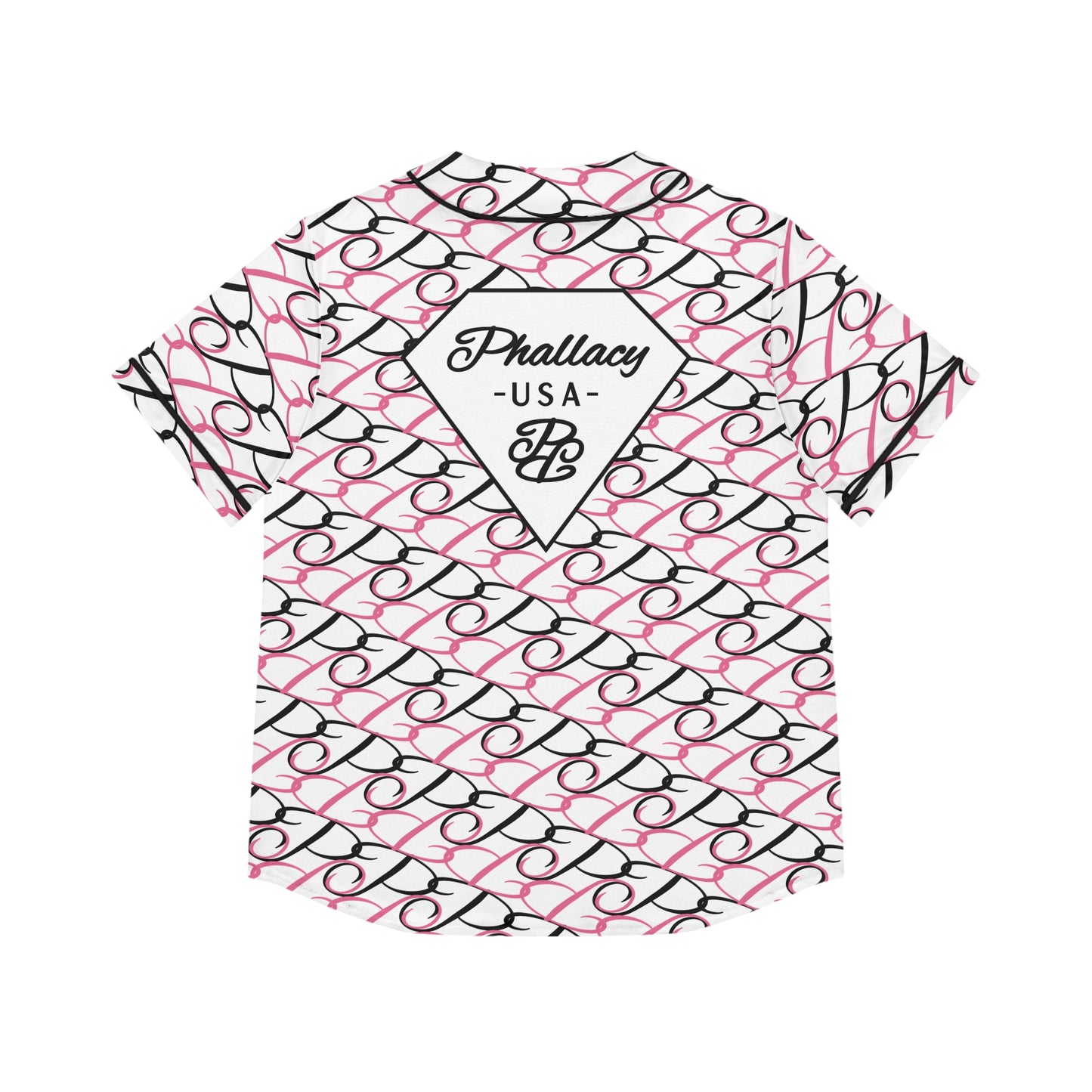 Phallacy Diamond Designer Women's Baseball Jersey