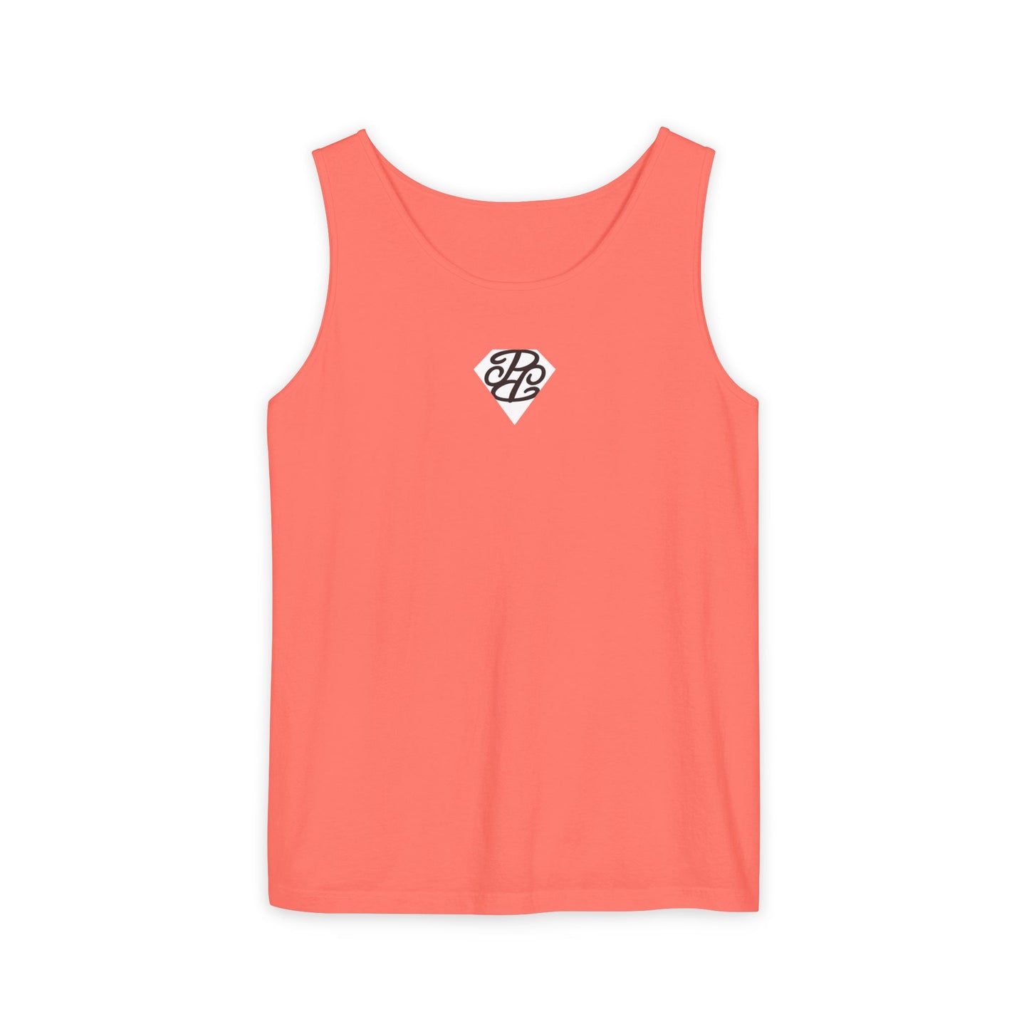 Phallacy Diamond Unisex Garment-Dyed Tank Top