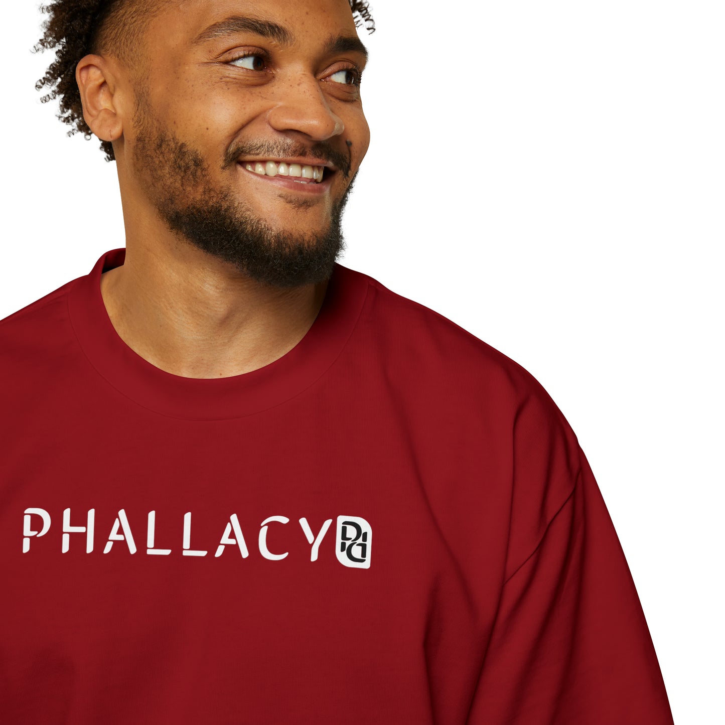 Phallacy Men's Heavy Oversized Tee (18+)