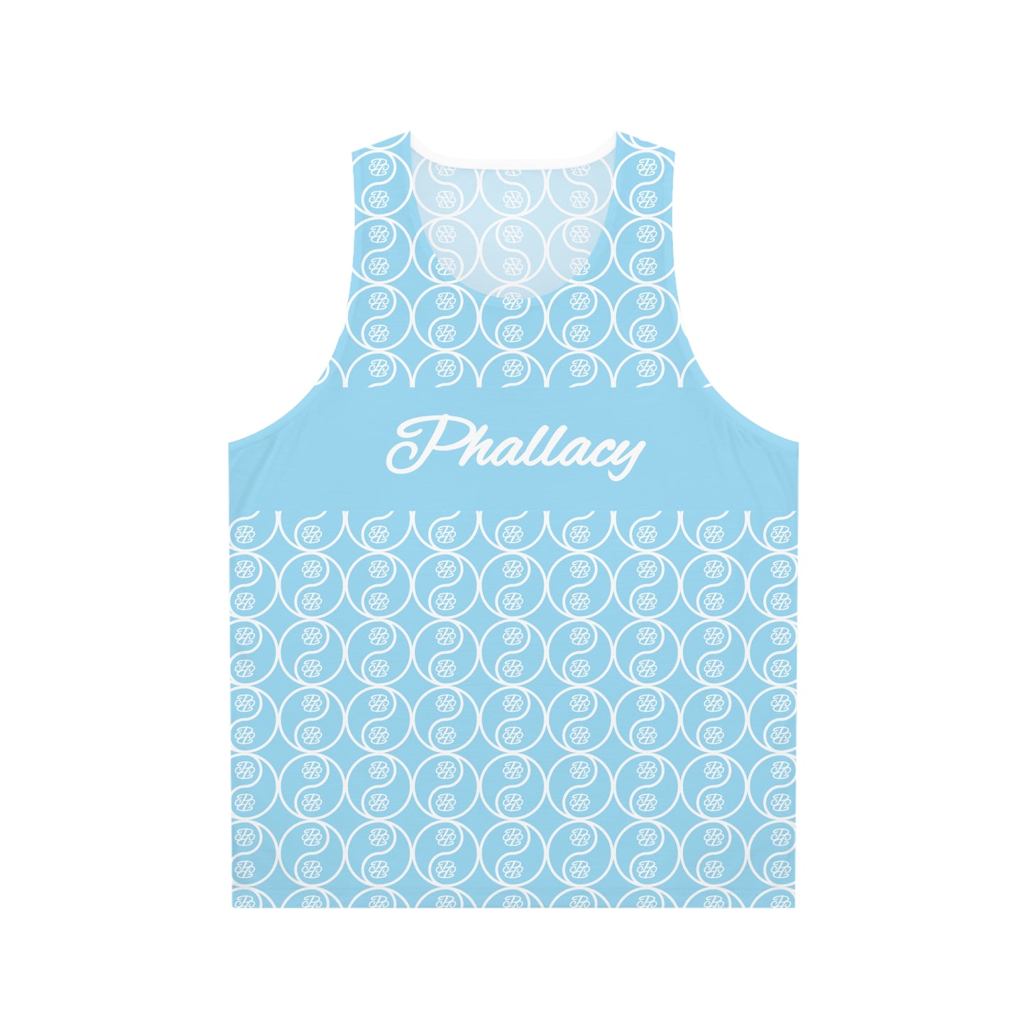 Phallacy Yin-Yang Designer Unisex Tank Top