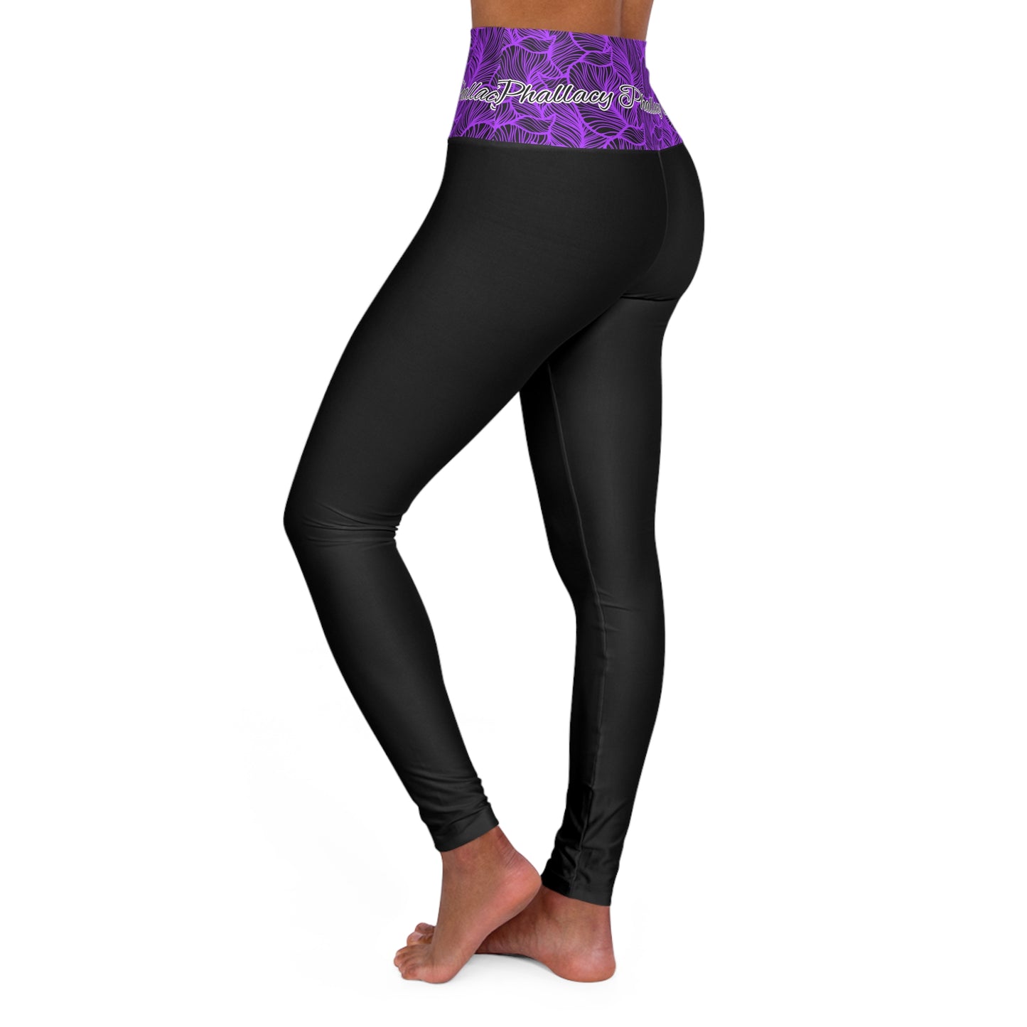 Phallacy Designer High Waisted Yoga Leggings