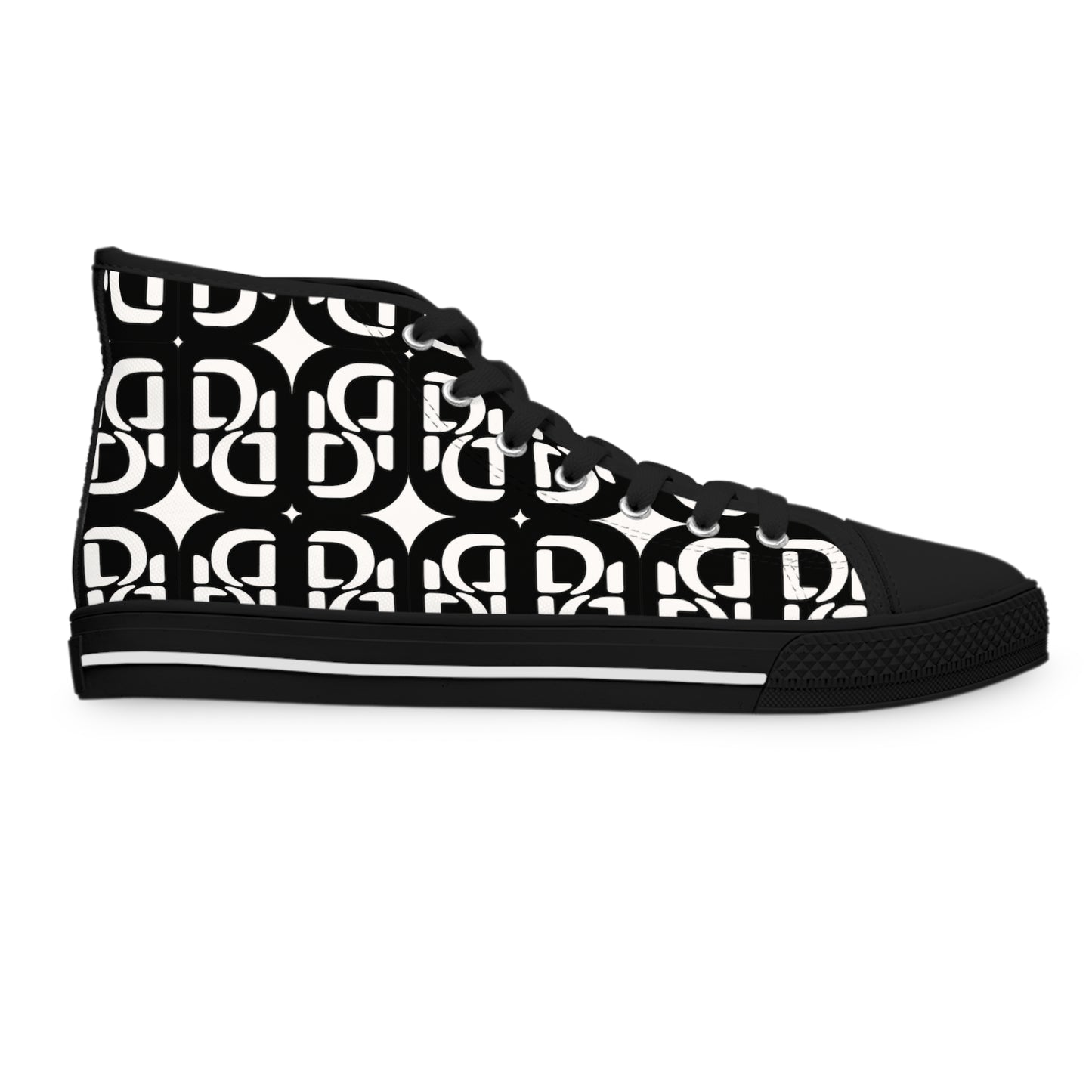 Phallacy Monogram Designer Women's High Top Sneakers