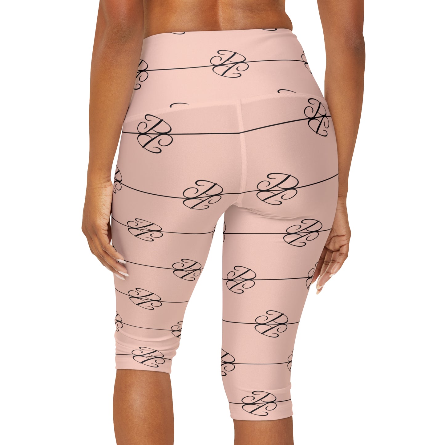 Phallacy Players Designer Yoga Capri Leggings