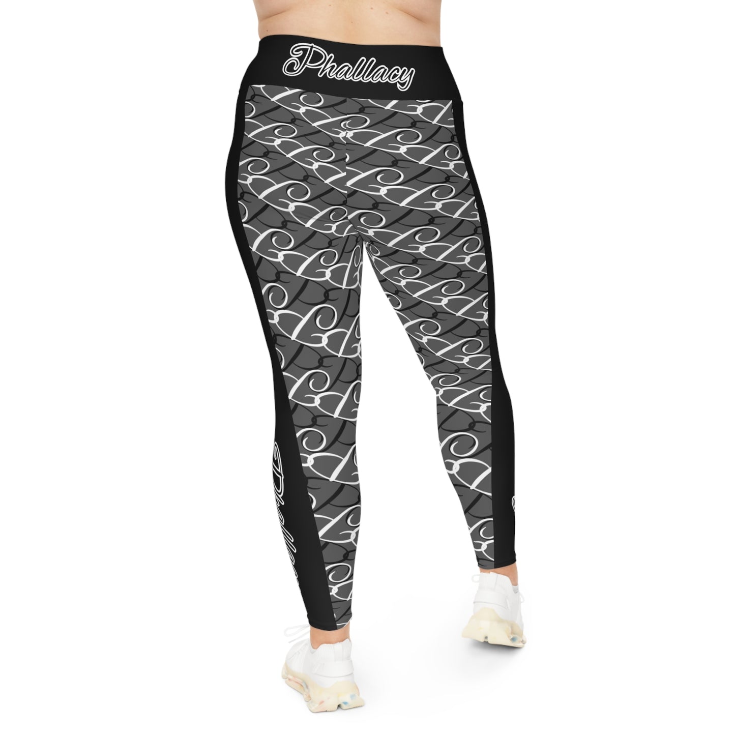 Phallacy Players Designer Plus Size Leggings