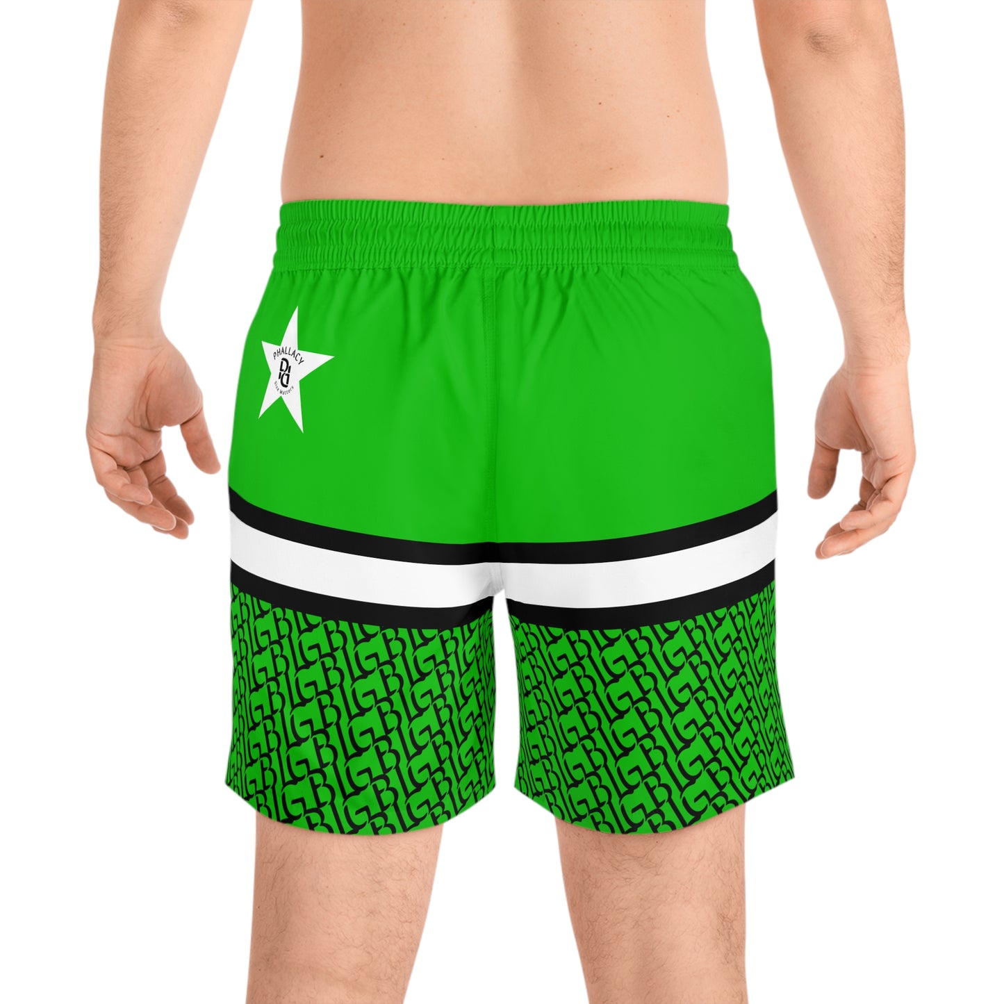 Phallacy BIG Designer Mid-Length Swim Shorts