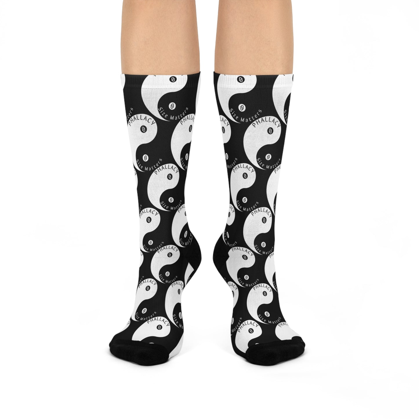 Phallacy Yin-Yang Designer Cushioned Socks