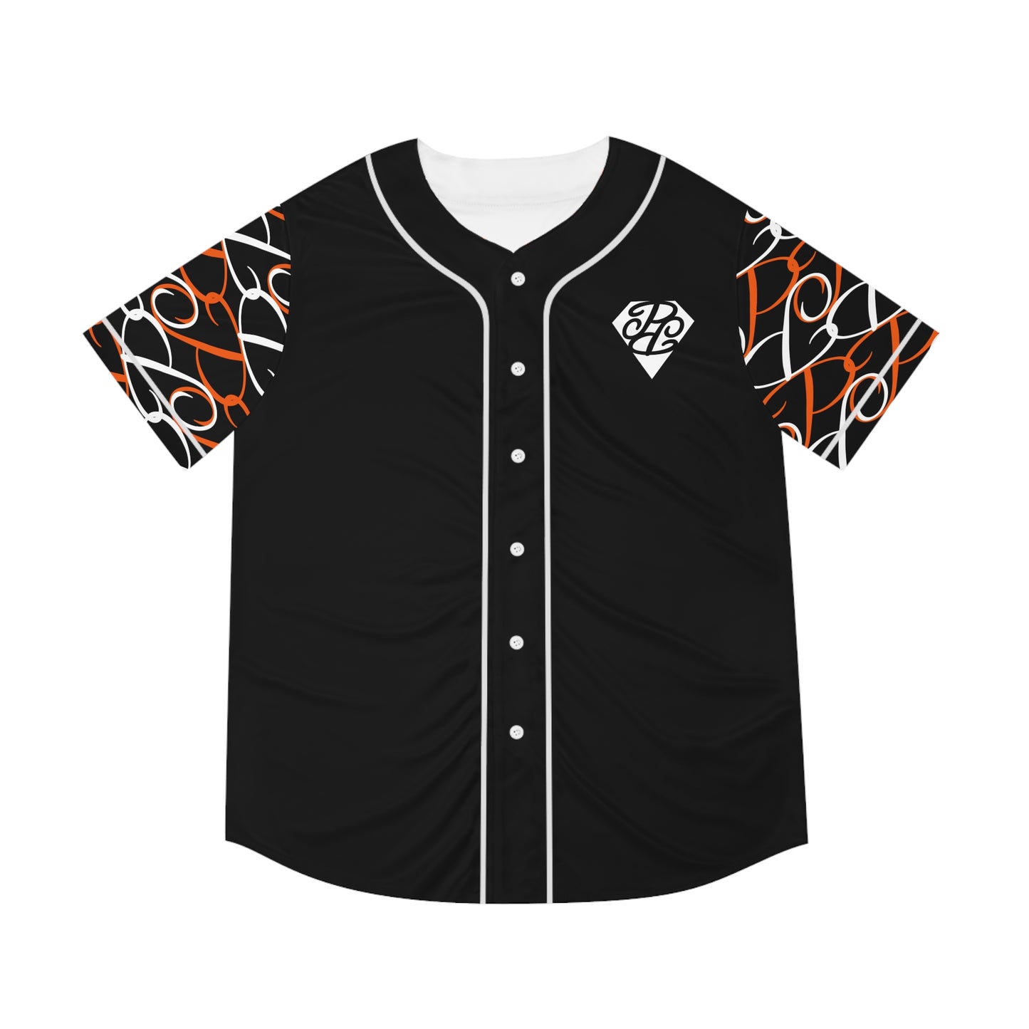 Phallacy Diamond Designer Men's Baseball Jersey