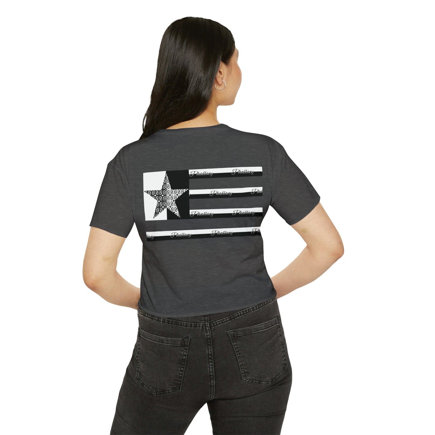 Phallacy Flag Women's Festival Crop Top