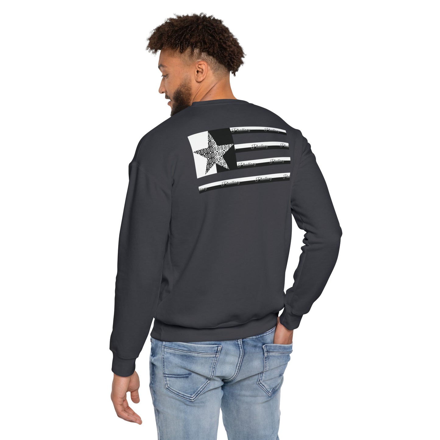 Phallacy Flag Unisex Drop Shoulder Sweatshirt