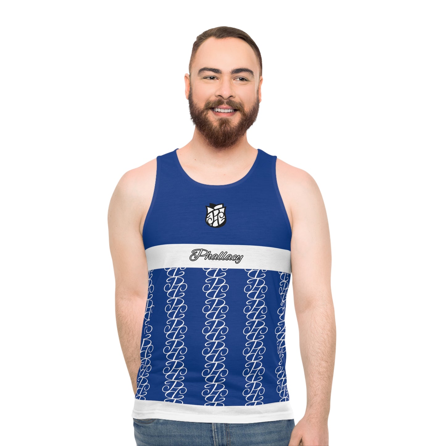 Phallacy Players Designer Unisex Tank Top