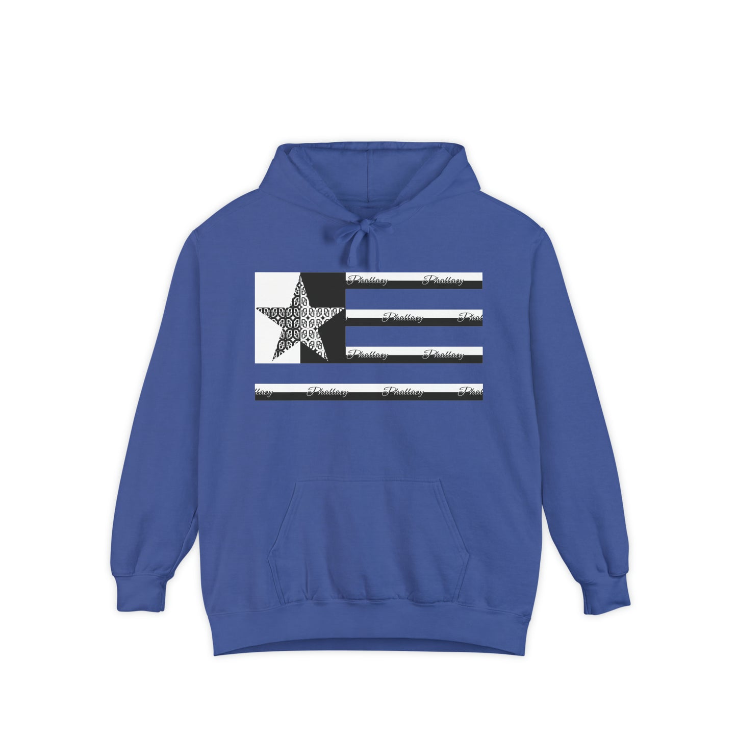 Phallacy Flag Unisex Garment-Dyed Hoodie