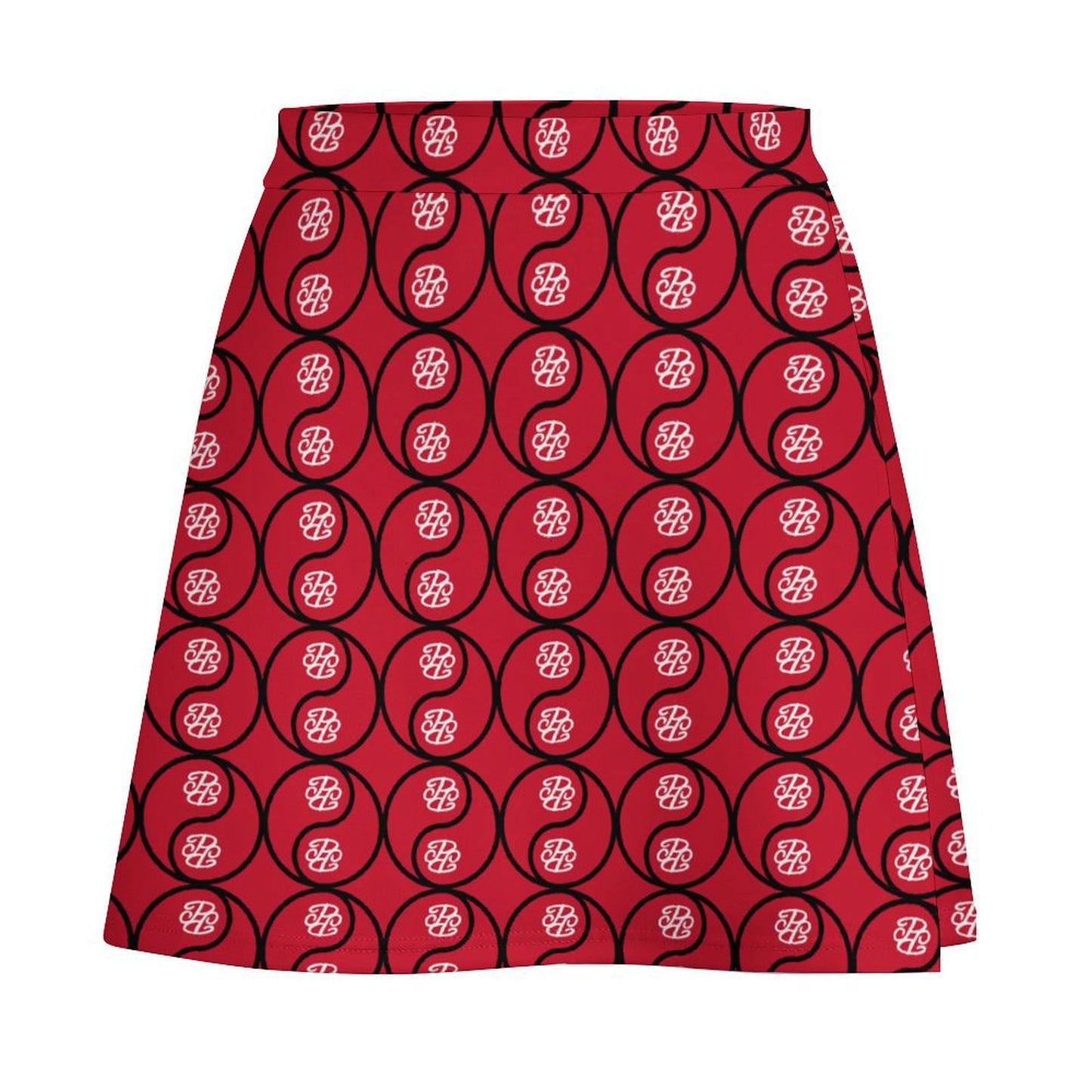 Phallacy Yin-Yang Designer Short Skirt