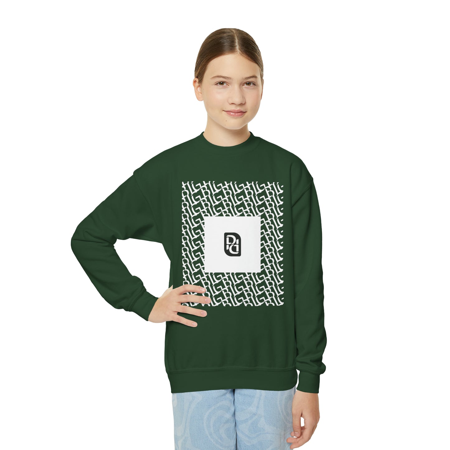 Phallacy BIG Designer Youth Crewneck Sweatshirt