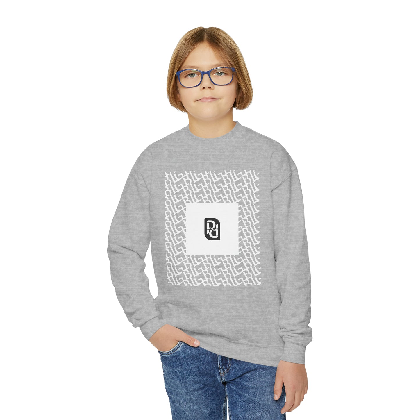 Phallacy BIG Designer Youth Crewneck Sweatshirt