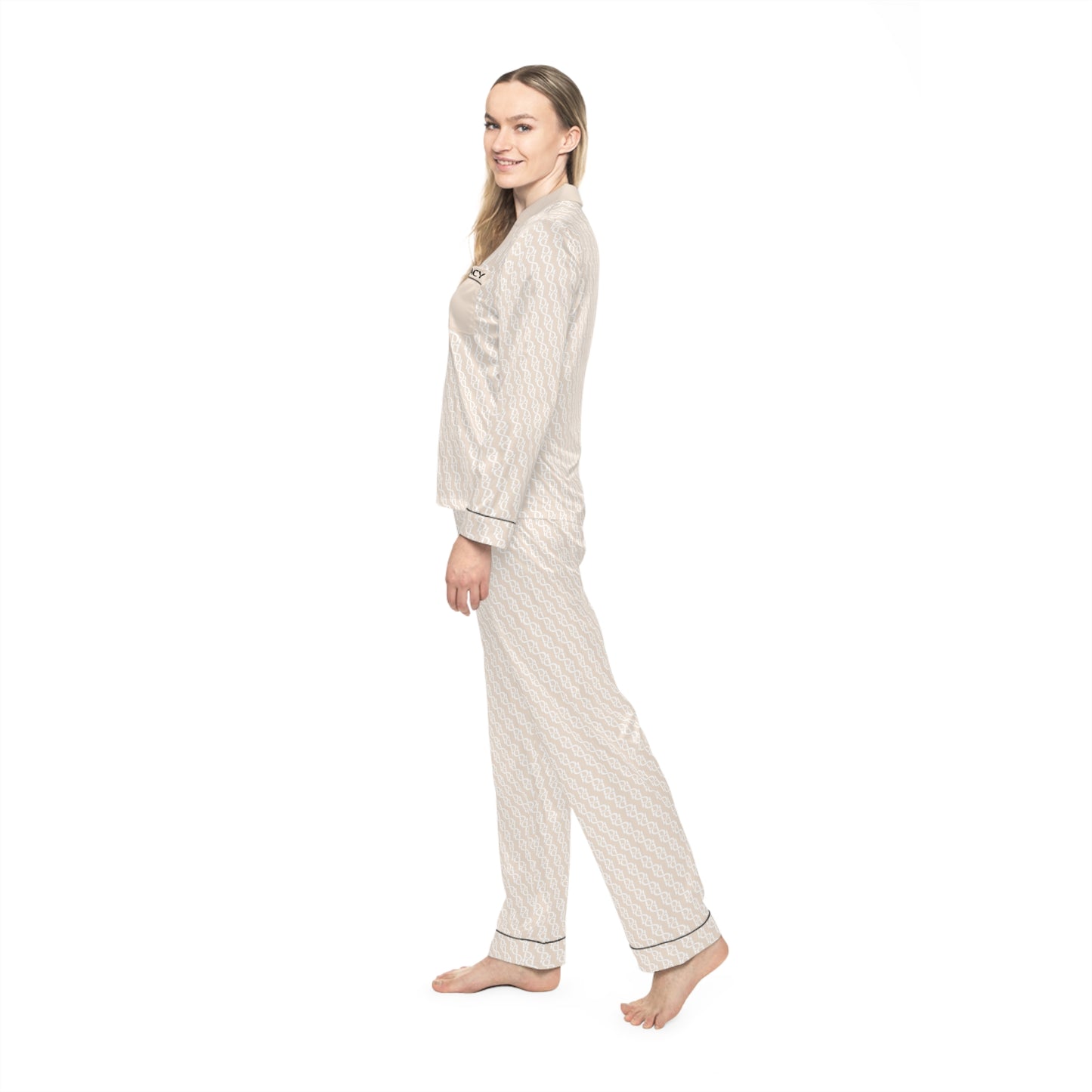 Phallacy DNA Designer Women's Satin Pajama Set