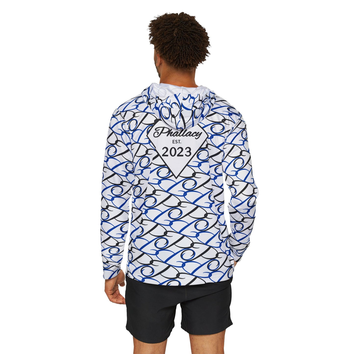 Phallacy Diamond Designer Men's Sports Warmup Hoodie