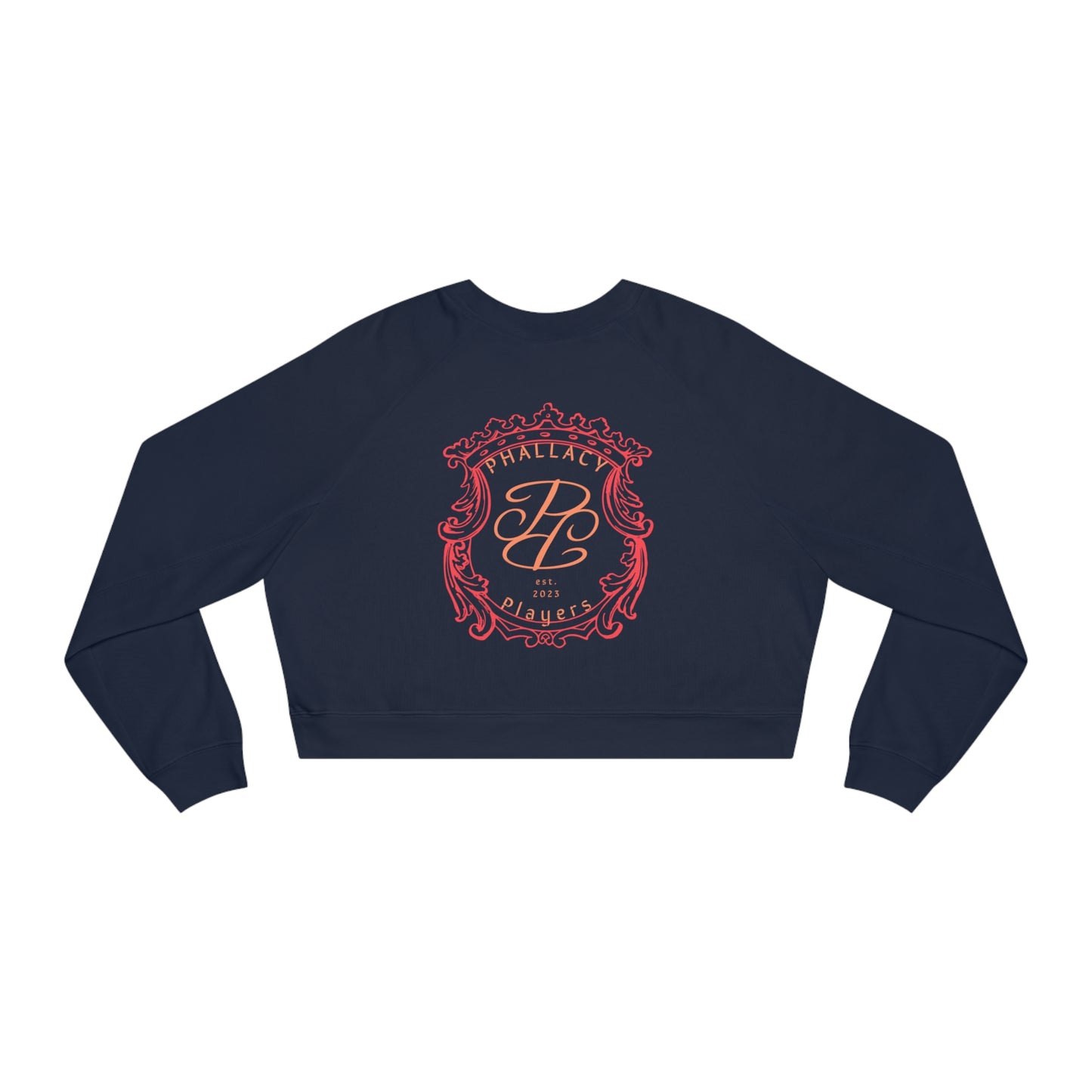 Phallacy Players Cropped Fleece Sweatshirt