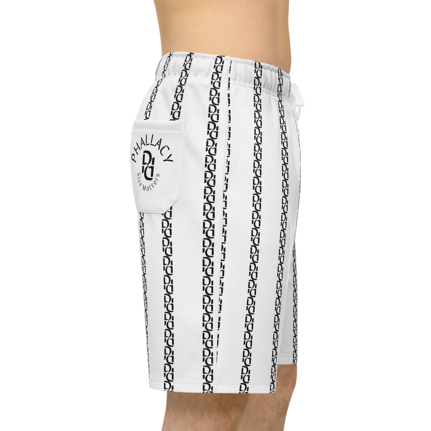 Phallacy Striped Athletic Shorts