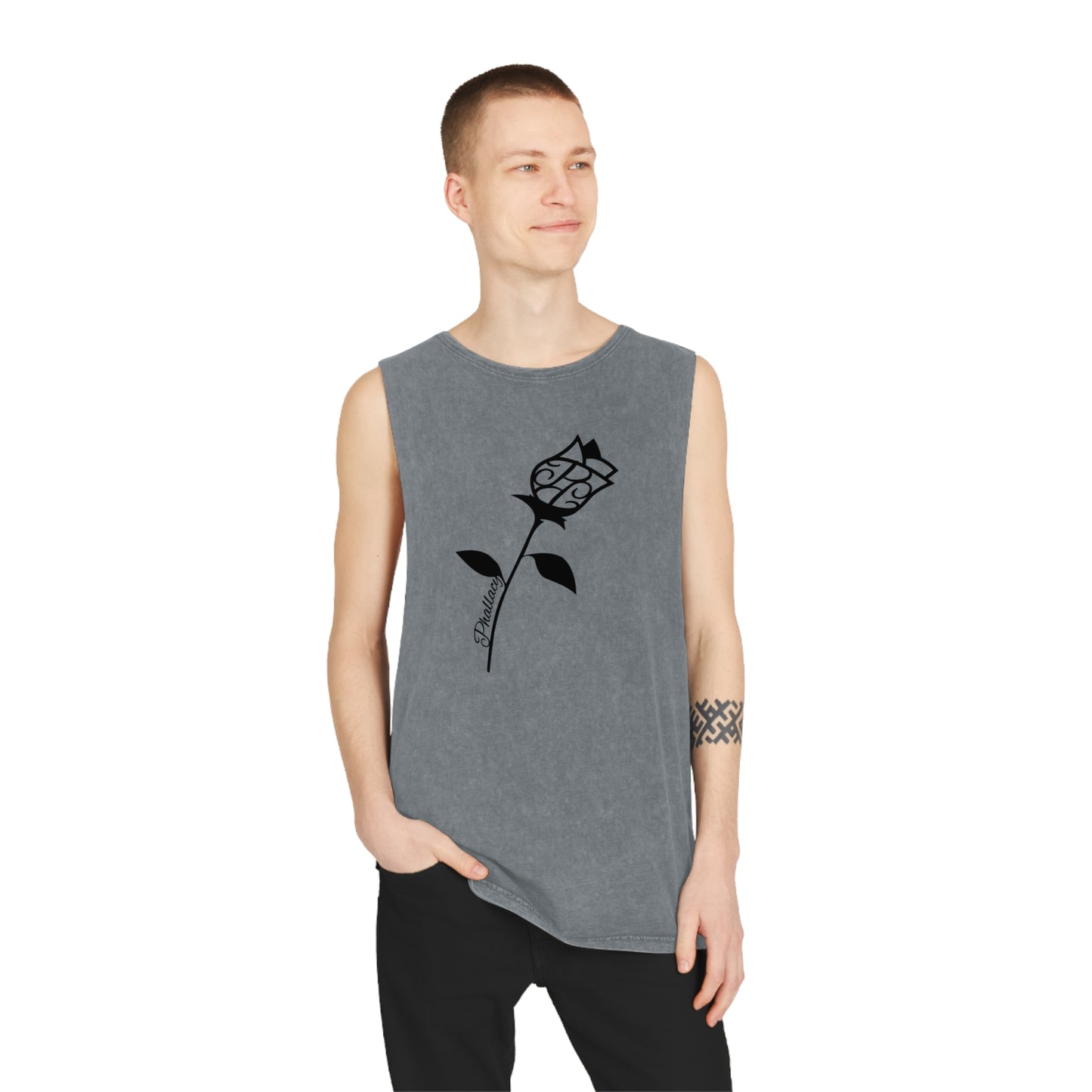 Phallacy Unisex Stonewash Tank Top