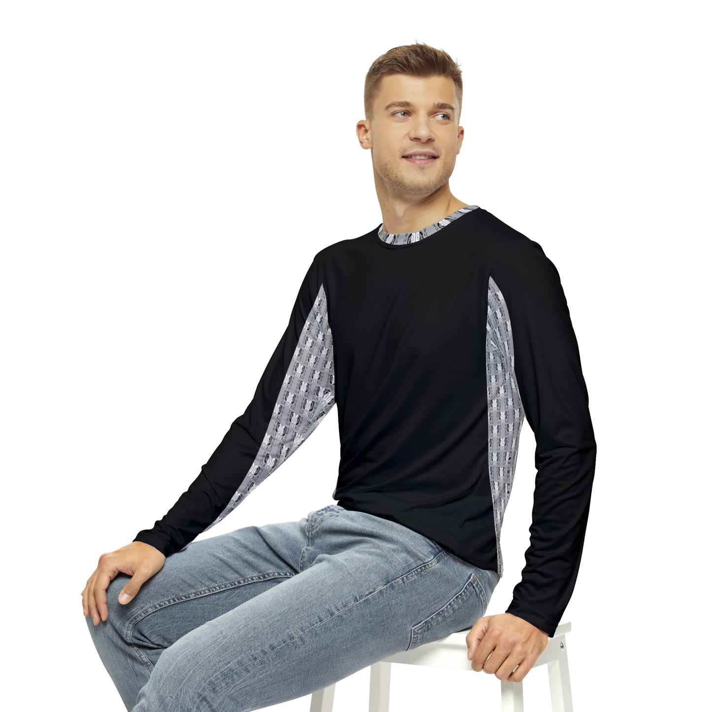 Phallacy Balance Designer Men's Long Sleeve Shirt