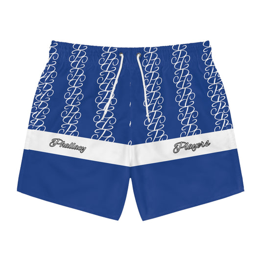 Phallacy Players Designer Swim Trunks