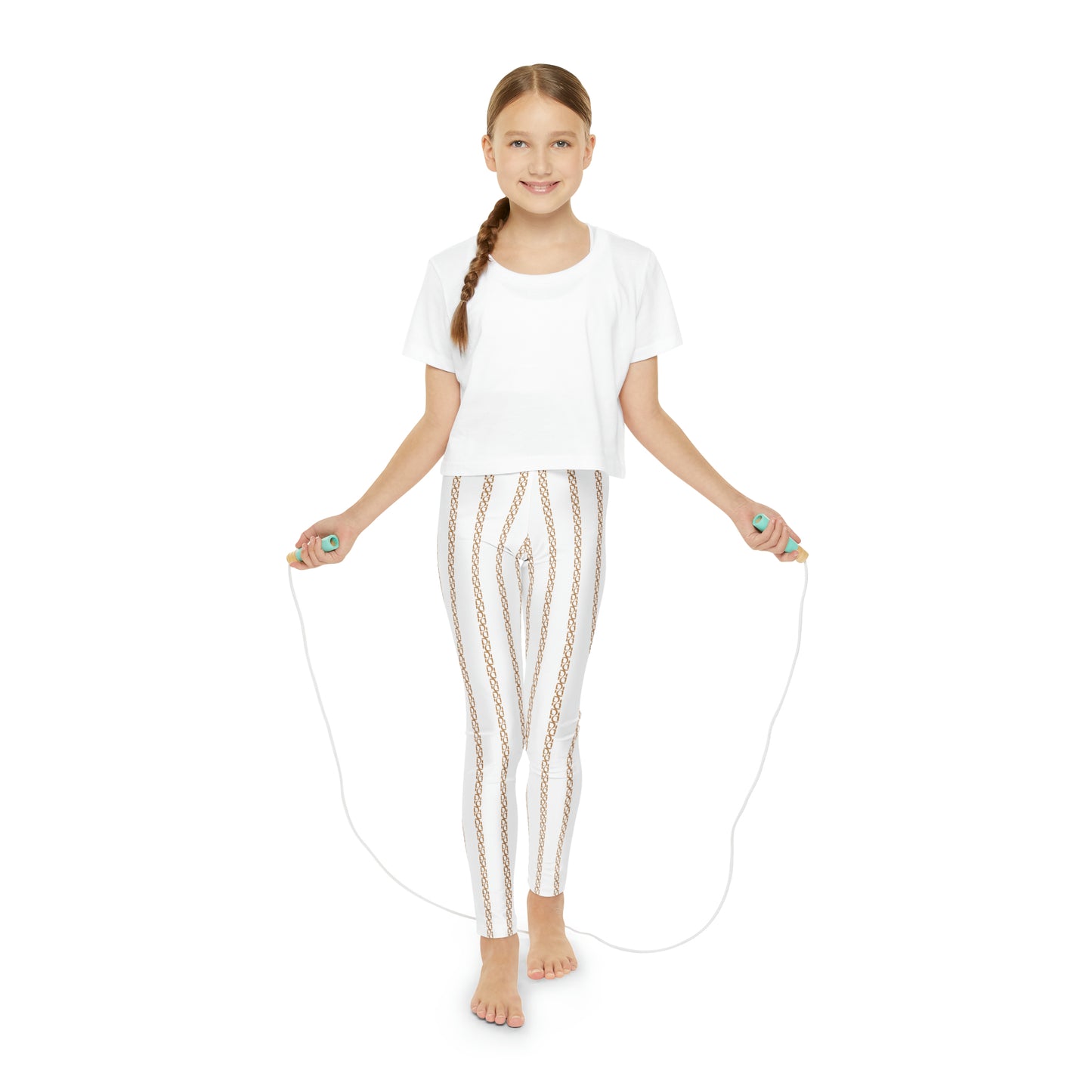 Phallacy Striped Designer Youth Leggings