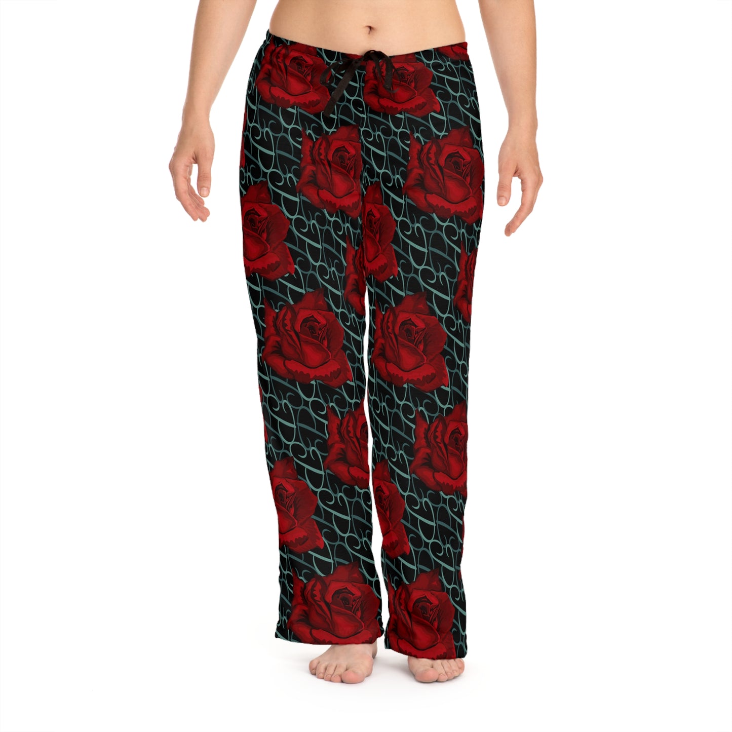 Phallacy Designer Floral Women's Pajama Pants