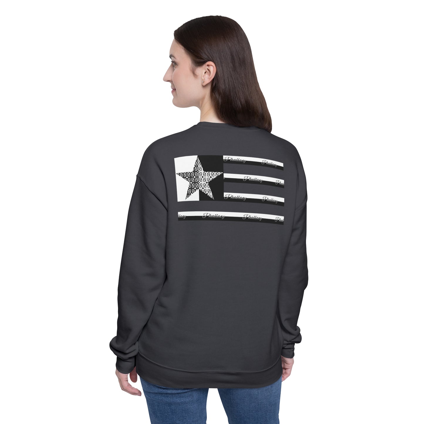 Phallacy Flag Unisex Drop Shoulder Sweatshirt