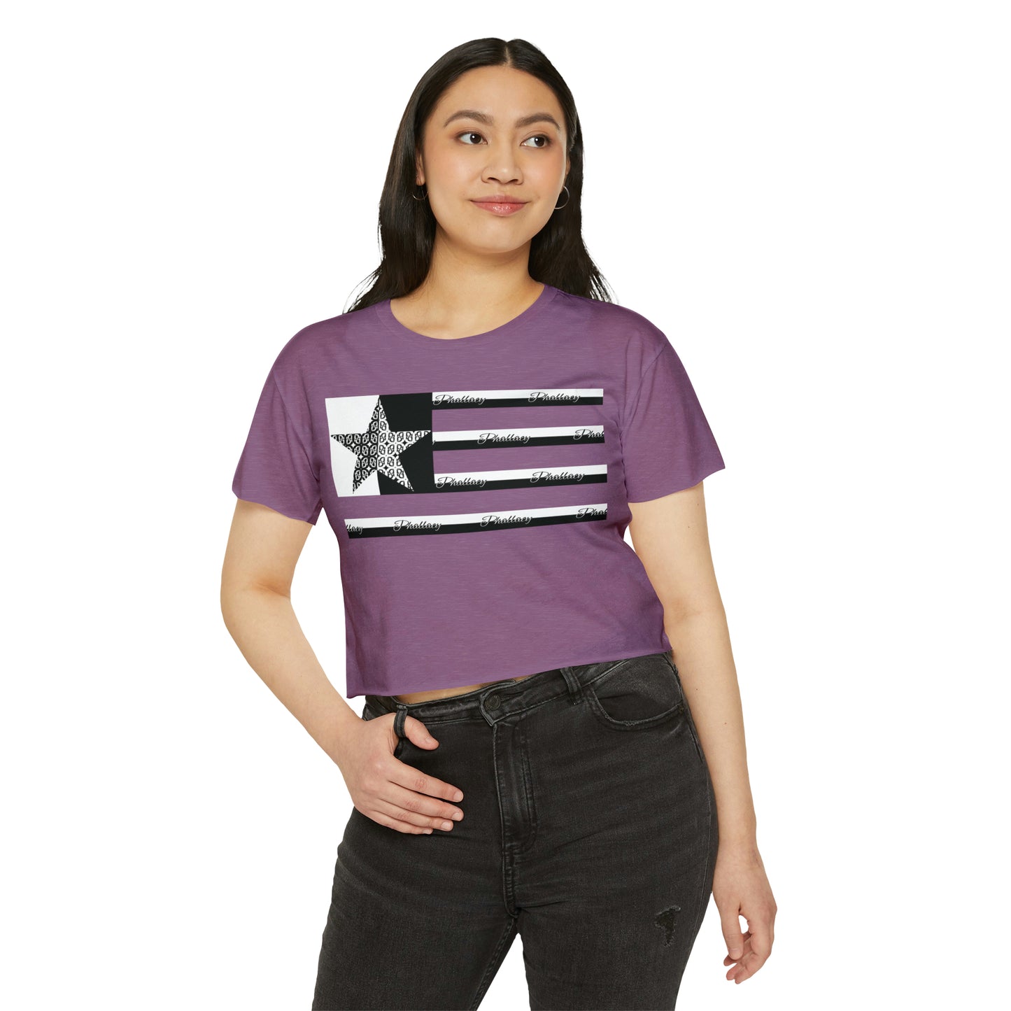 Phallacy Flag Women's Festival Crop Top