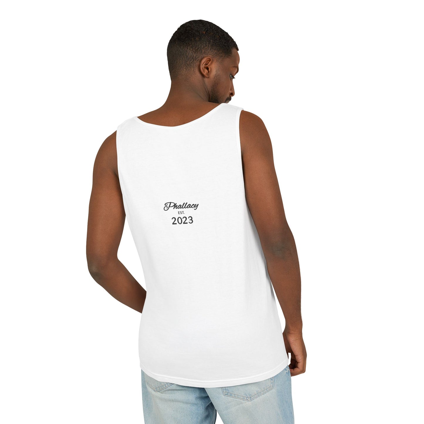 Phallacy Diamond Unisex Garment-Dyed Tank Top