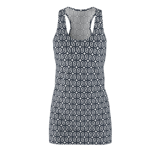 Phallacy Monogram Designer Racerback Dress