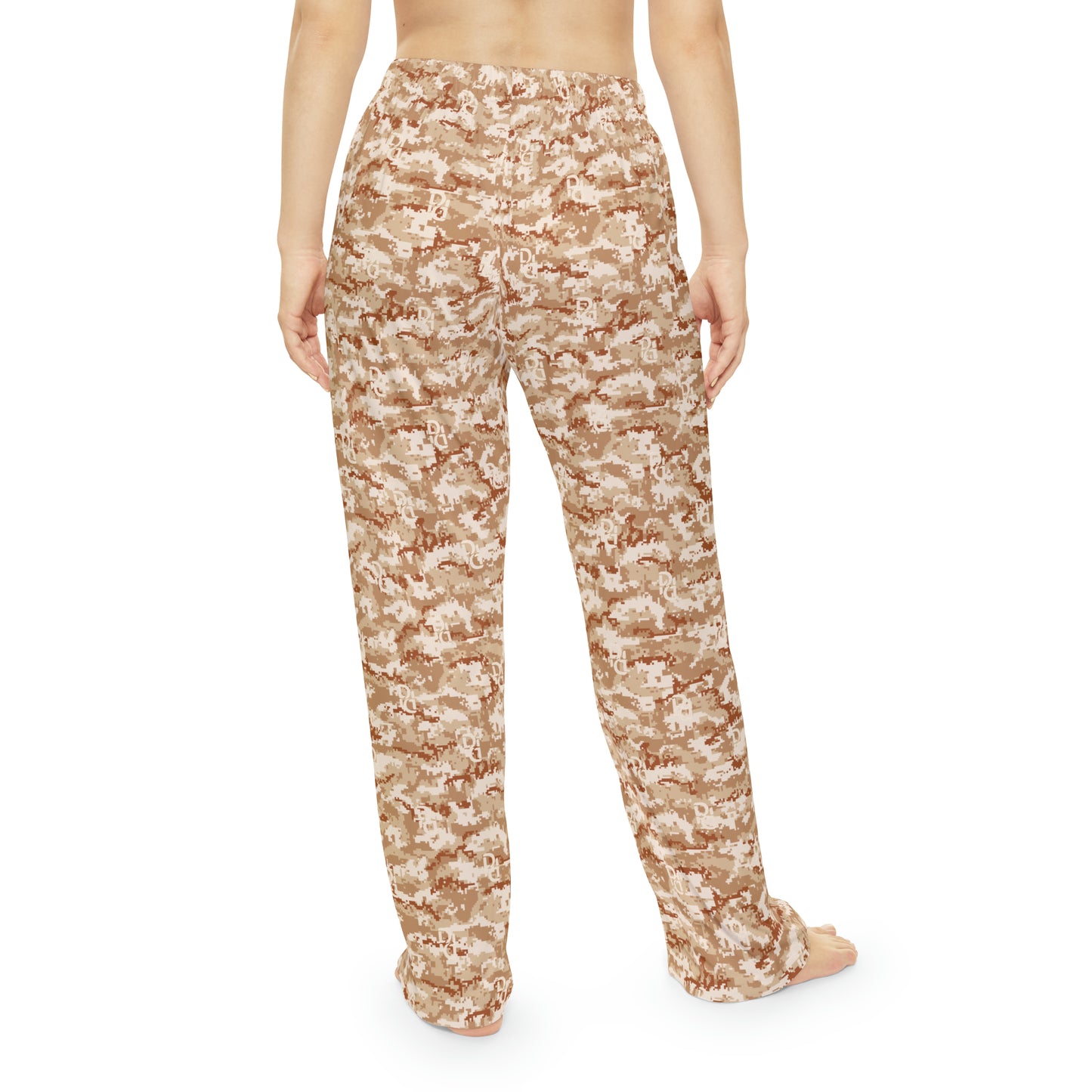 Phallacy Camo Designer Women's Pajama Pants