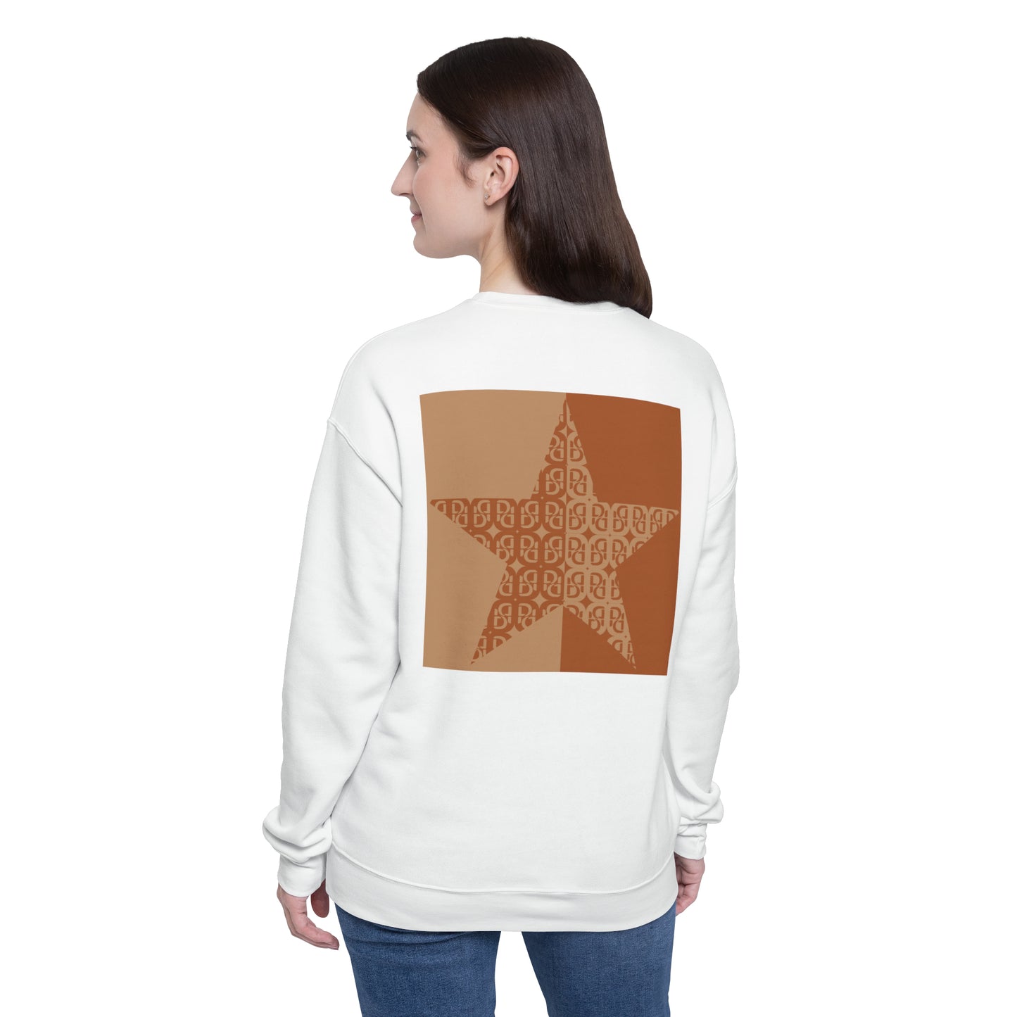 Phallacy Star Unisex Drop Shoulder Sweatshirt