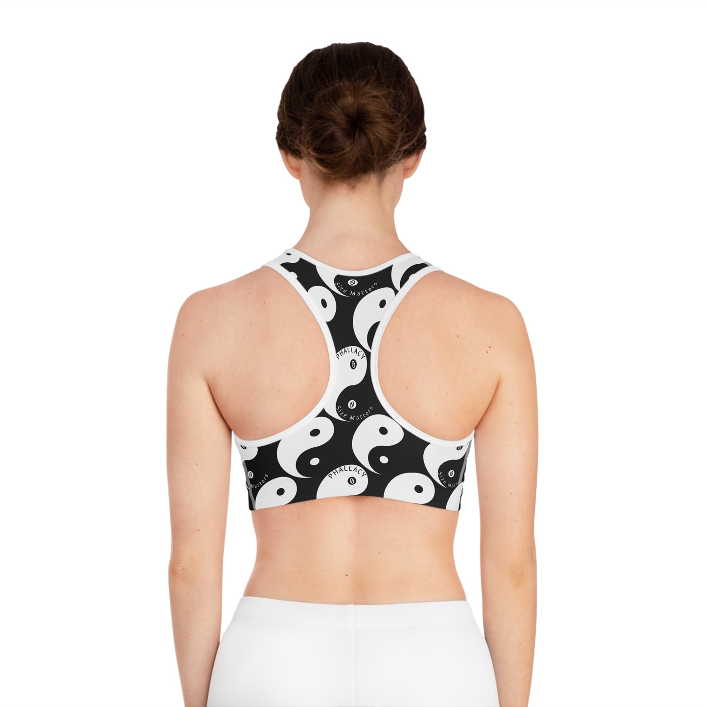 Phallacy Yin-Yang Designer Sports Bra