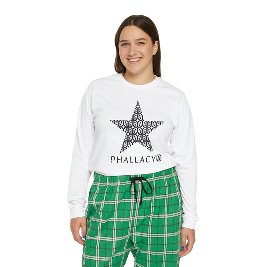 Phallacy Star Women's Long Sleeve Pajama Set