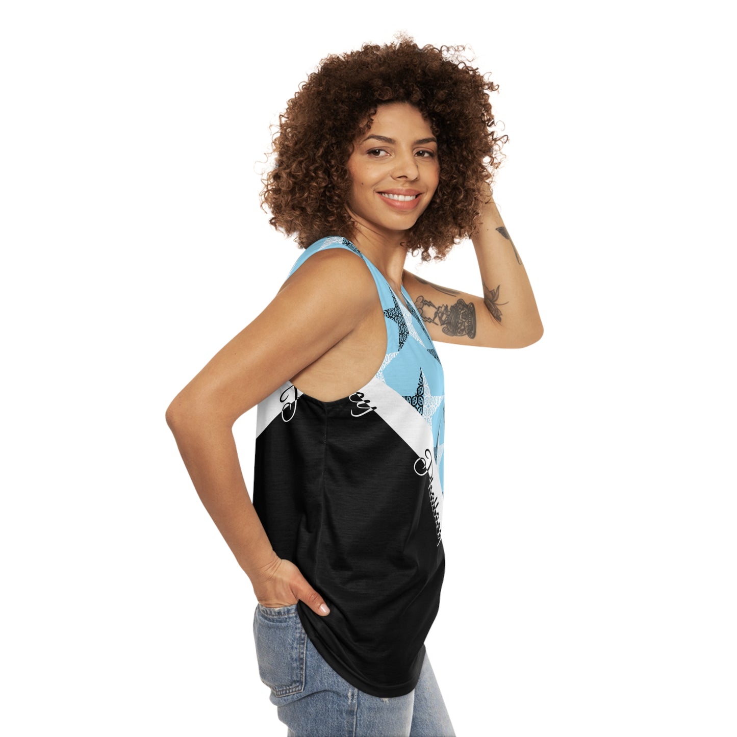 Phallacy Star Designer Unisex Tank Top