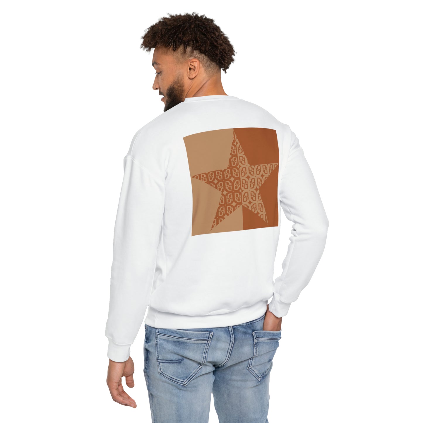 Phallacy Star Unisex Drop Shoulder Sweatshirt