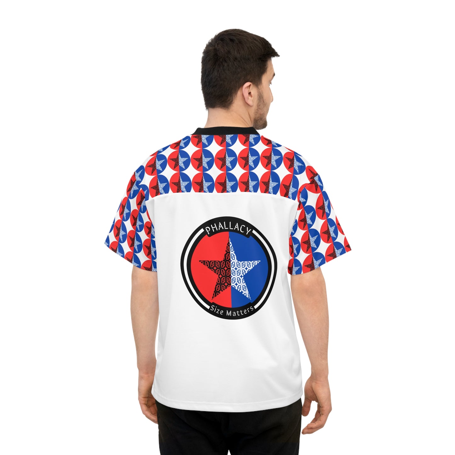 Phallacy Star Designer Unisex Football Jersey