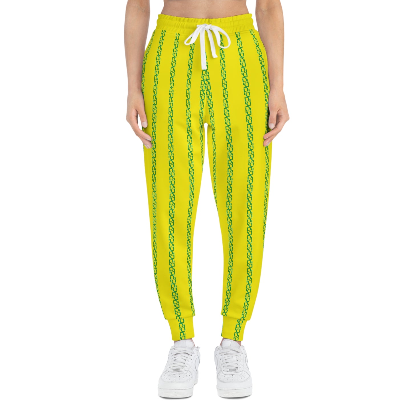 Phallacy Striped Designer Unisex Athletic Joggers