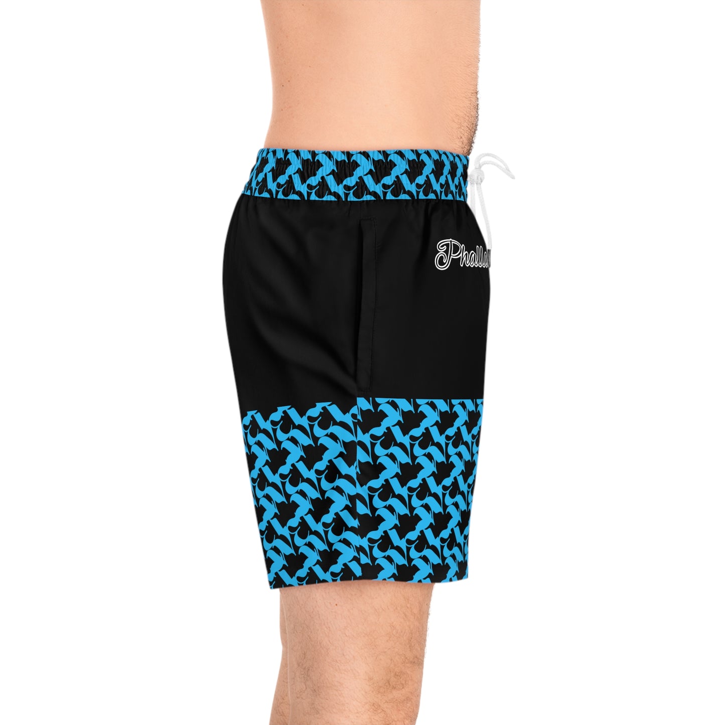 Phallacy WET Designer Mid-Length Swim Shorts (18+)