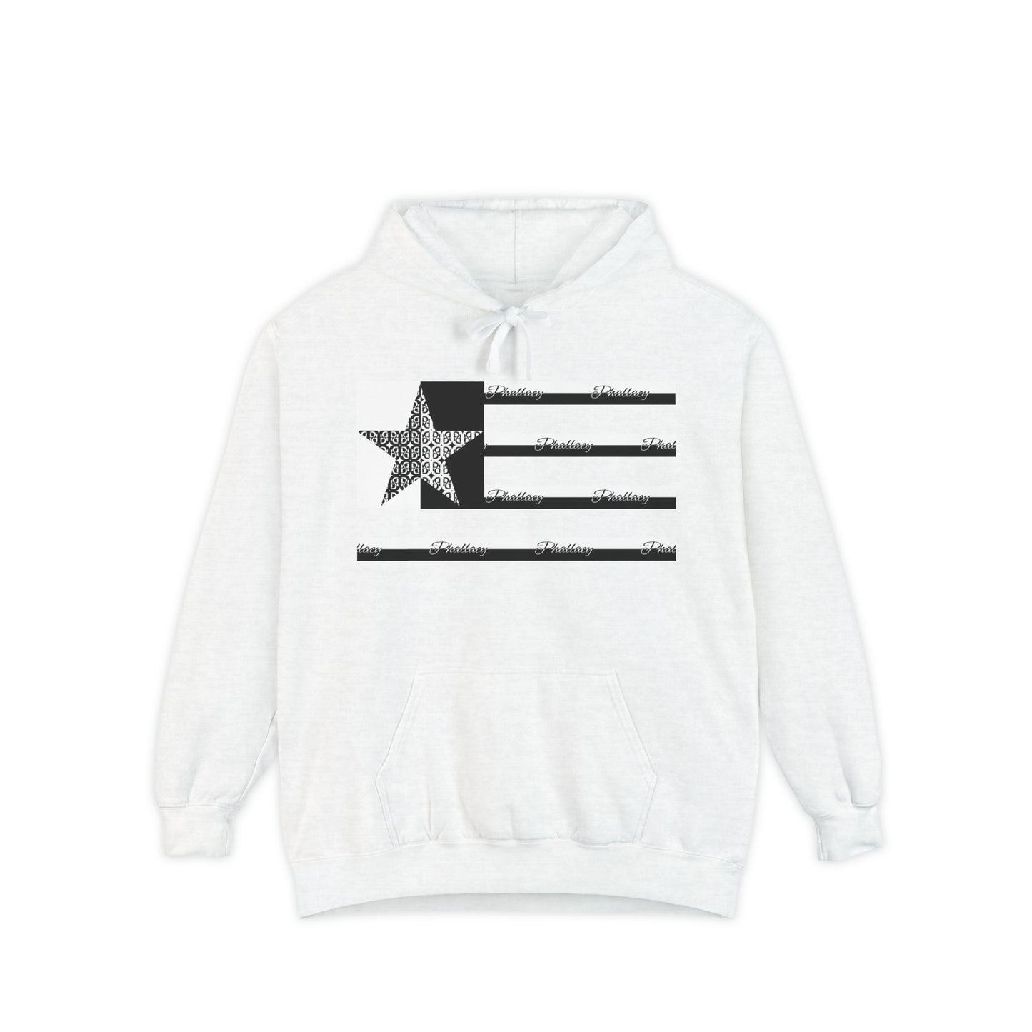 Phallacy Flag Unisex Garment-Dyed Hoodie