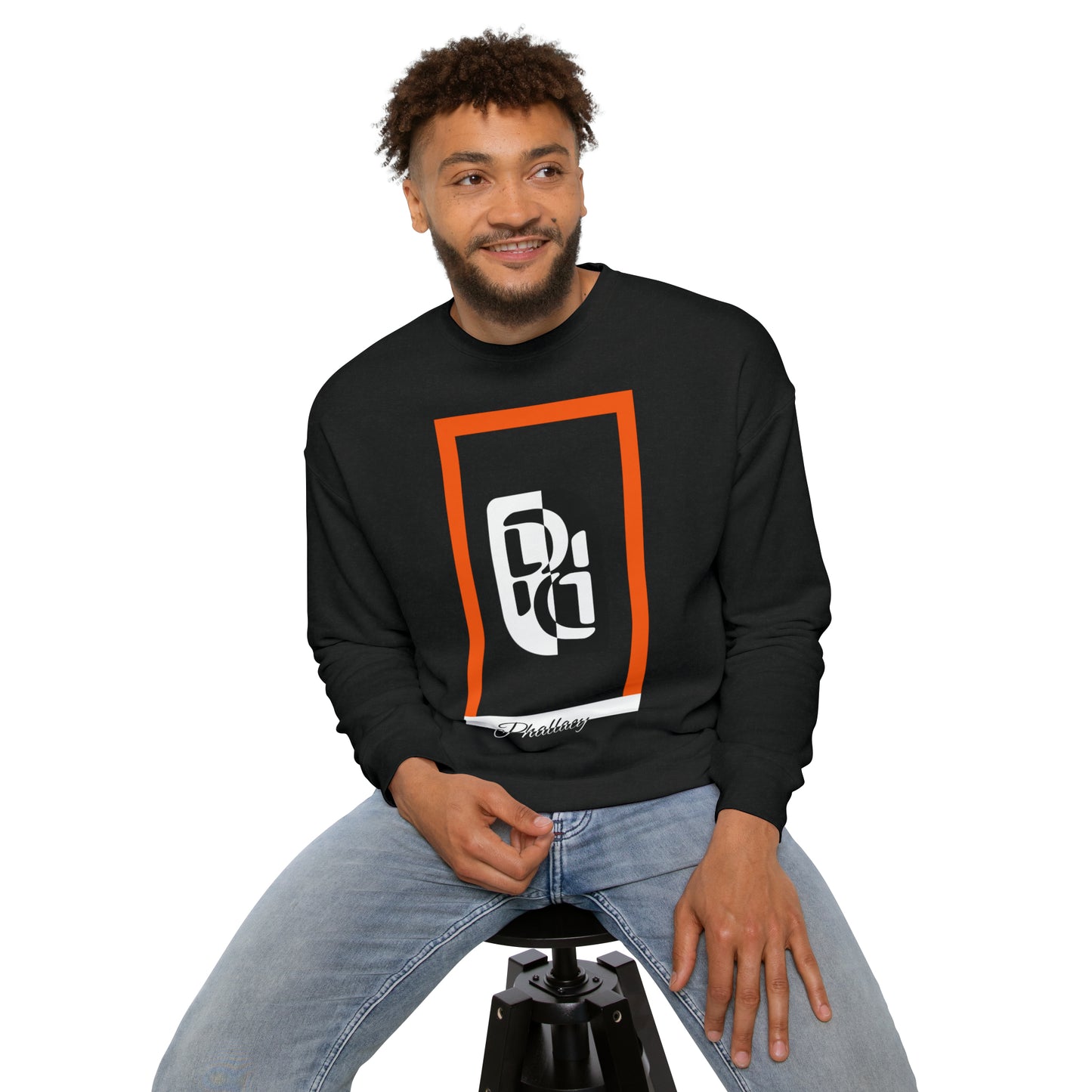 Phallacy Frame Unisex Drop Shoulder Sweatshirt